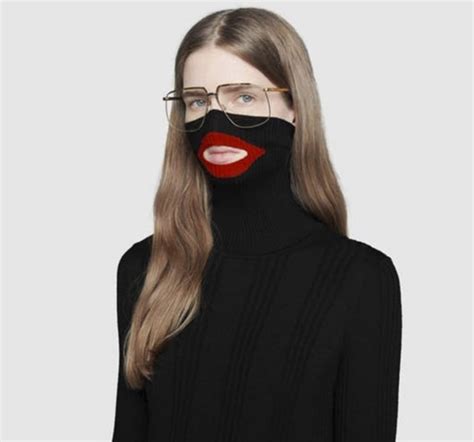 opinioni sul balsclava jumper di gucci|Gucci creative director says unintended racist imagery of $890 .